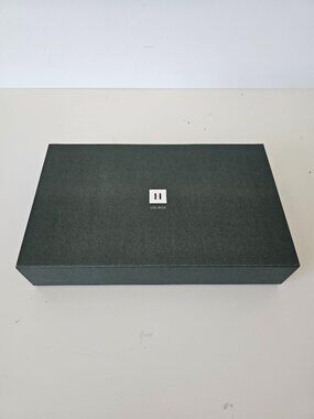 New HARRY ROSEN Green Garment Storage Magnetic Closure Box 12.5" x 7.5" x 2.5"